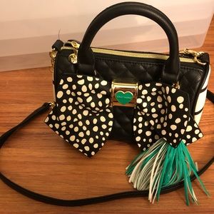 Betsey Johnson Small Crossbody with Bow